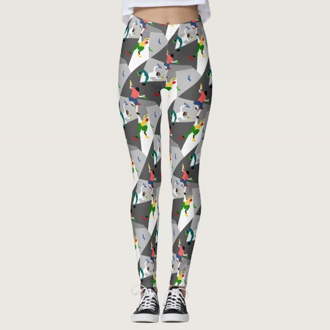 Indoor Rock Climbing Leggings (Front)