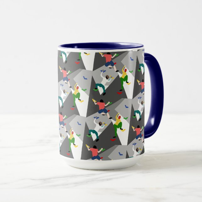 Indoor Rock Climbing Mug (Front Right)