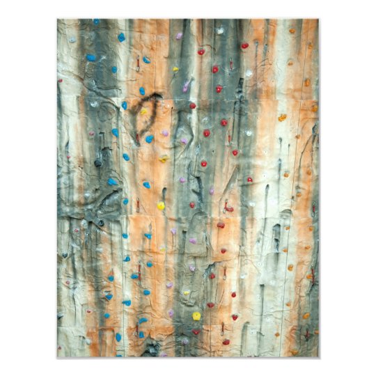 Indoor Rock Climbing Wall Card