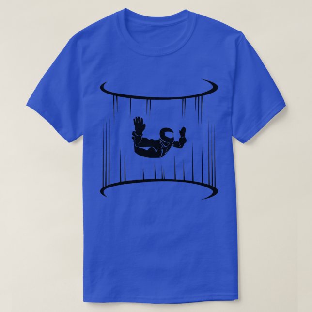 Indoor Skydiving   Wind Tunnel Tee Shirt  (Design Front)