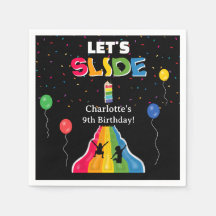 Indoor Slide Park Kids Playground Birthday Party