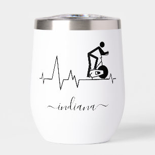 Indoor Spinning Cycle and Heartbeat Bikers Custom