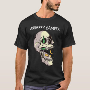 Indoorsy Unhappy Camper Camping Outdoors Unhappy C T-Shirt