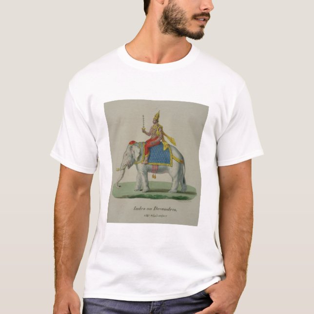 Indra, engraved by Marlet et Cie (colour litho) T-Shirt (Front)