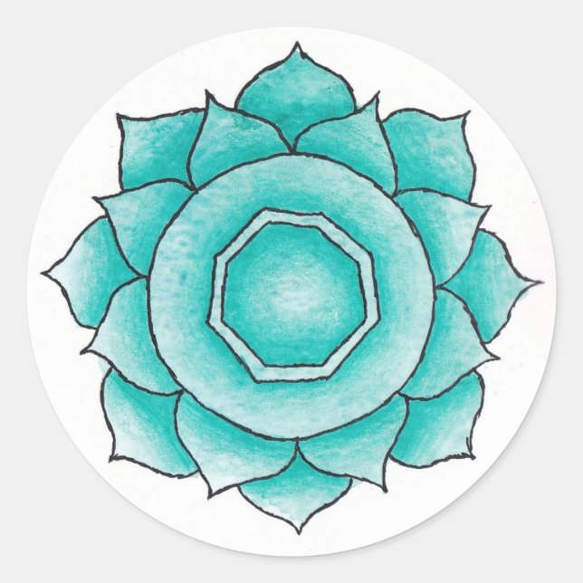 Indu Chakra Sticker (Front)
