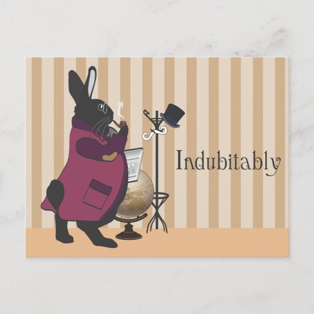 INDUBITABLY POSTCARD (Front)