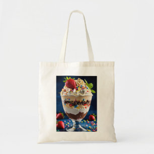 Indulgent Ice Cream Sundae Delight printed bag