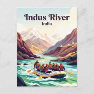 Indus River Ladakh India Postcard