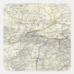 Induslander South Asia Square Sticker