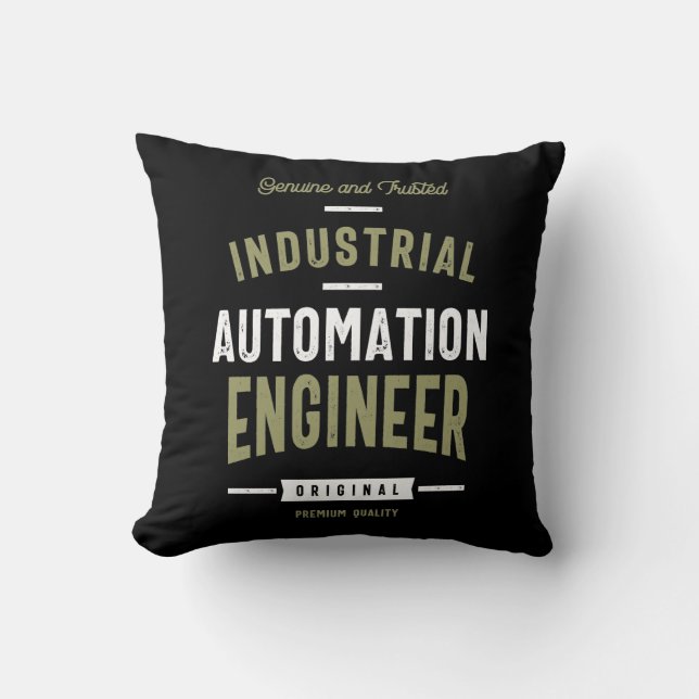 Industrial Automation Engineer Cushion (Front)