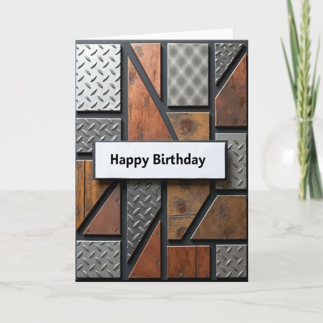 Industrial Birthday Card (Front)
