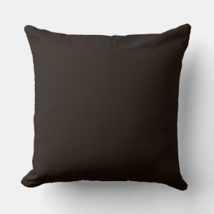 Industrial Black - brown Cushion