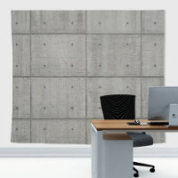 Industrial Brutalist Architecture Concrete Wall