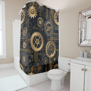 Industrial Chic Shower Curtain