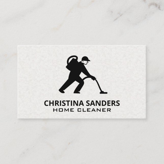 Industrial Cleaner Business Card (Front)