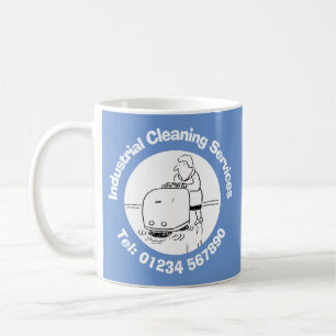 Industrial Cleaning Services Business. Coffee Mug