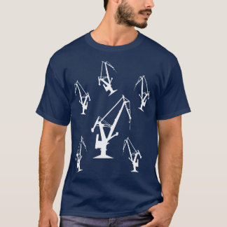 industrial cranes design T-Shirt