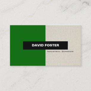 Industrial Designer - Simple Elegant Stylish Business Card