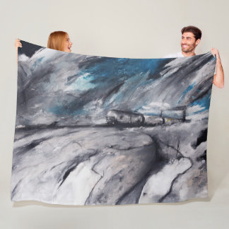 Industrial Drift Fleece Blanket