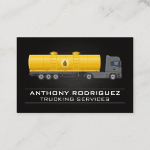 Industrial Driver Logistics Business Card