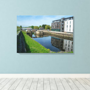 Industrial Echoes: Modern Living on the Wakefield Canvas Print