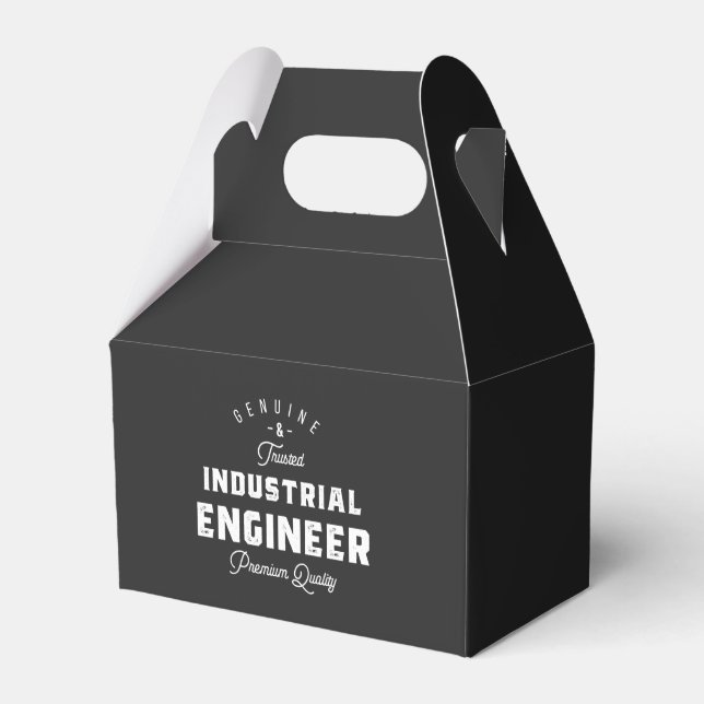 Industrial engineer, cool, engineer, engineering, favour box (Front Side)