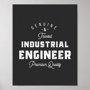 Industrial engineer, cool, engineer, engineering, poster
