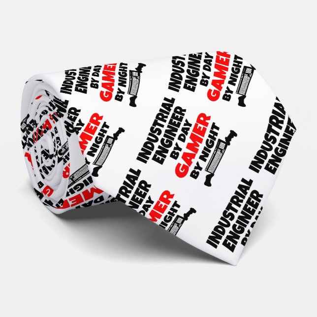 Industrial Engineer Gamer Tie (Rolled)
