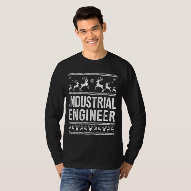 Industrial Engineer Ugly Christmas Sweater (Front Full)