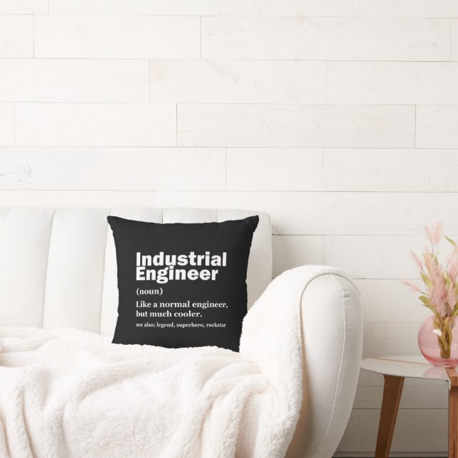 Industrial Engineering Funny Engineer Cushion (Couch)