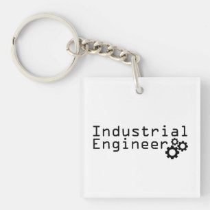 Industrial Engineering Funny Engineer Key Ring