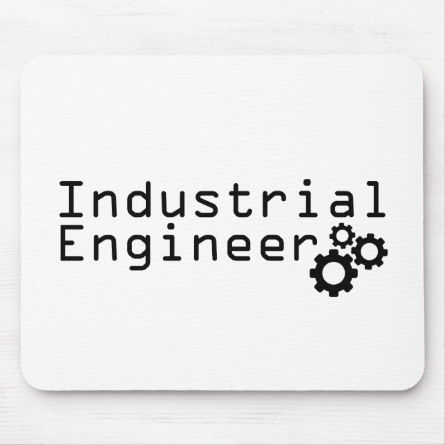 Industrial Engineering Funny Engineer Mouse Mat (Front)
