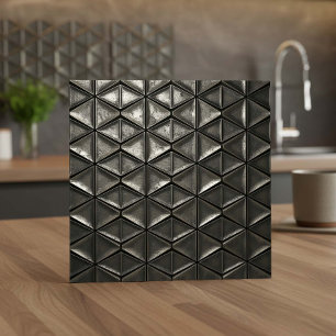 Industrial Iron Pyramid Pattern #1 ID1227 Tile