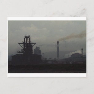 Industrial Landscape, Redcar Postcard