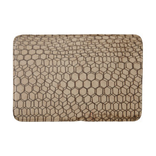 Industrial Lattice Bath Mat – Textured & Bold