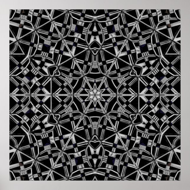 Industrial Mandala  Poster (Front)