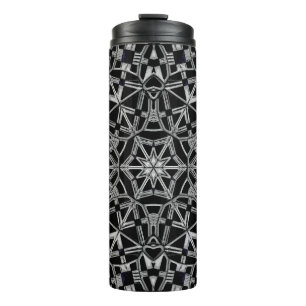 Industrial Mandala Thermal Tumbler