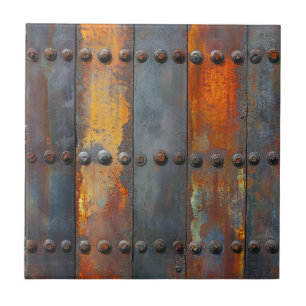Industrial Metal Ceramic Tile
