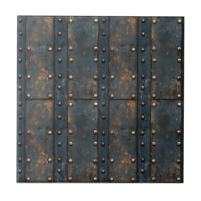 Industrial Metal Rustic  Tile (Front)