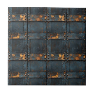 Industrial Metal Rustic  Tile