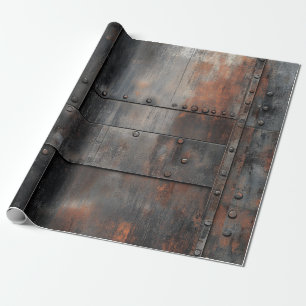 Industrial Metal Wrapping Paper