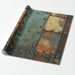 Industrial Metal Wrapping Paper