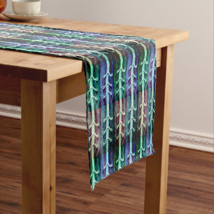 Industrial Minimalism Colours Abstract Design - Short Table Runner