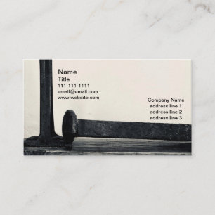 Industrial Minimalist Business Cards