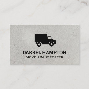 Industrial Moving Truck Business Card