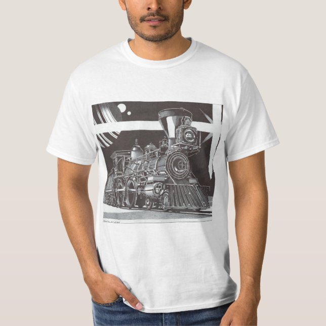 Industrial Revolution at Night T-Shirt (Front)