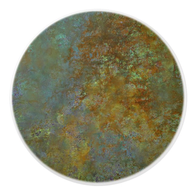 Industrial  Rustic Inspired Art Modern Trends Ceramic Knob (Front)