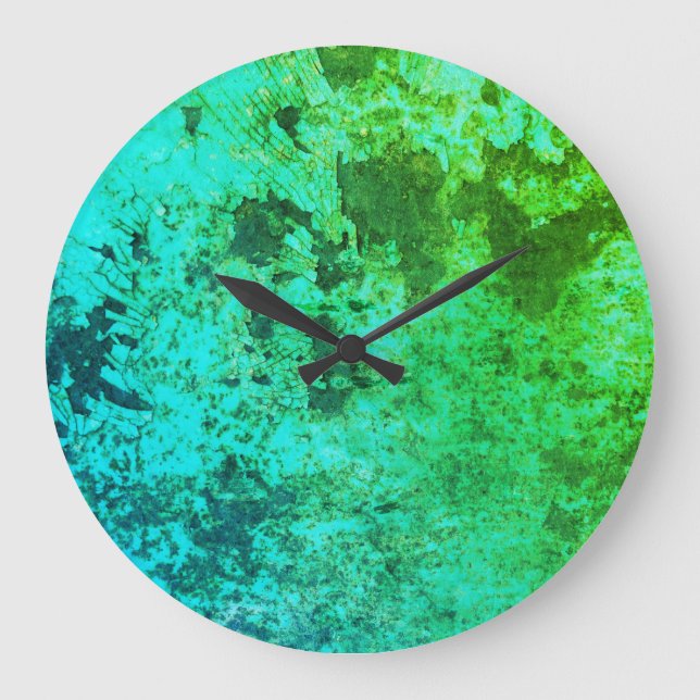 Industrial  Rustic Inspired Art Modern Trends Large Clock (Front)