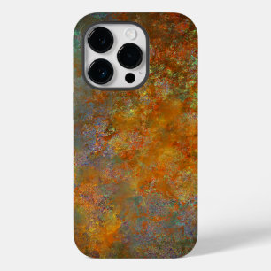 Industrial Rustic Rusty Copper Inspired Art Case-Mate iPhone 14 Pro Case