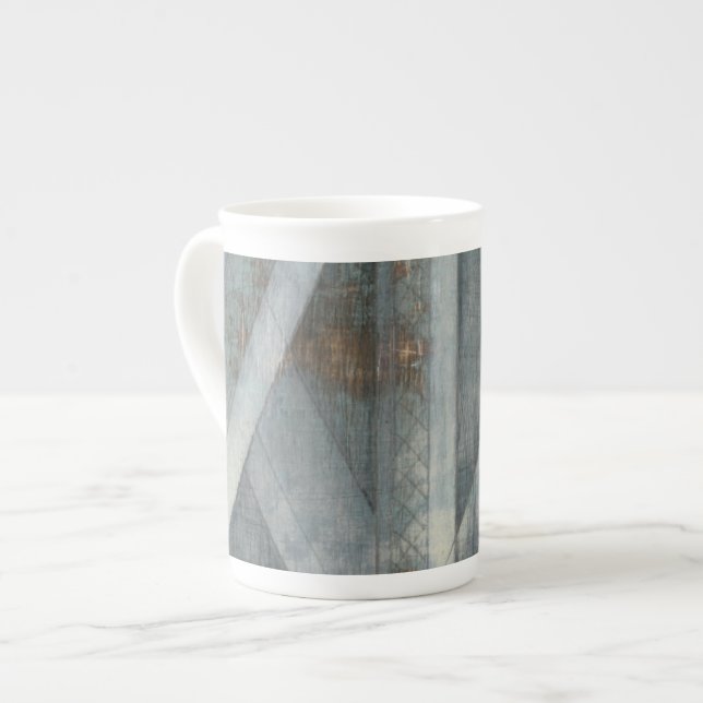 Industrial Structure | Bridge Bone China Mug (Front Left)
